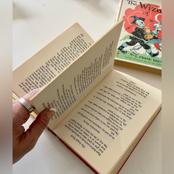 Vintage Books The Wizard of Oz L. Frank Baum/Jungle Book/WIZ split book 1963 - Picture 7 of 16